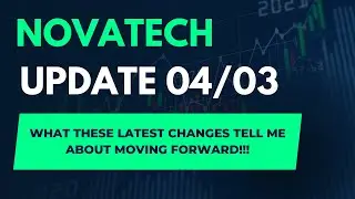 NOVATECH UPDATE!!! NOVATECH!!! What these LATEST CHANGES tell me about moving FORWARD!!!!