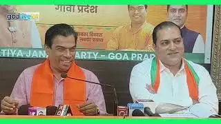 BJP President blames BJP ministers ask gaonkari reporter #MiningScam #GoaNews 