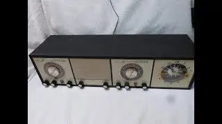 Rare Sears SEEK modular AM/FM transistor radio kit (USA, 1960's)