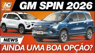 CHEVROLET SPIN 2026: VEJA OS NOVOS PRE&Ccedil;OS, VERS&Otilde;ES E EQUIPAMENTOS