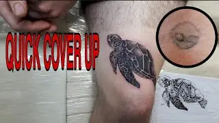 Quick Cover up...#canada #britishcolumbia #Tattoo #tattoolife #canadatv #canadatattootv #canadatatto
