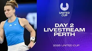 LIVE | Perth Day 2 | United Cup 2025