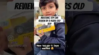 Amazing Mustang Toy Car Unboxing | Must Watch #mustang #unboxing #toycars