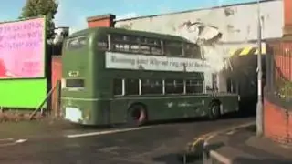 Double Decker Bus Crashes into Low Bridge in Swindon