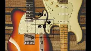 Easy Country Guitar Backing Track in G major (with diagrams)