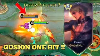 ​DIFFERENT LEVEL! How to Delete Enemies with Gusion.