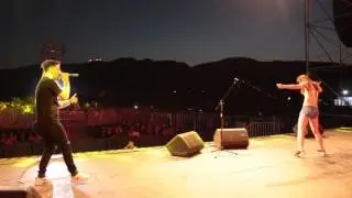 Leinadh - Santiago de Chile(show Quilicura, ante 50.000 personas)