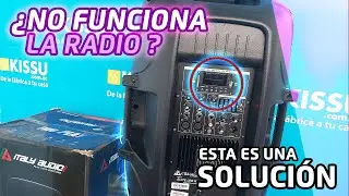 NO FUNCIONA EL RADIO DE TU PARLANTE AQUI UNA SOLUCION