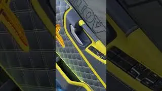 Перетяжка Volvo FH 2022. Перешили все стены, полностью двери в экокожу и добавили много подсветки))