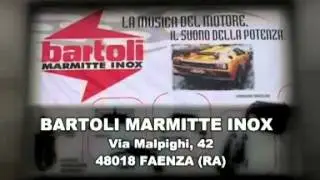 Marmitte Inox su misura per auto sportive BARTOLI FAENZA