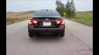 Rev9 Axle-Back 3.7 Infiniti Q50 Launch