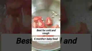 Best for cold and cough/ for 6 months+ babies/tomato carrot soup recipe #ytshort #shorts #babyfood