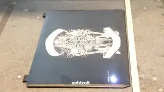 60W MOPA Laser - Bild- und Textgravur auf einem Notebook-Geh&auml;use