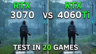 RTX 3070 vs RTX 4060 Ti | Test In 20 Games at 1080p | 2023
