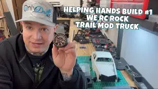 Helping Hands Build #1. WE RC ROCK Trail Mod Truck. Part 3. Wheels