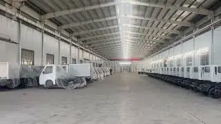 Runhorse electric light trucks are prepped and waiting to roll out to our global clients