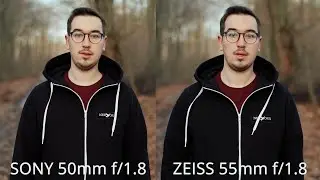 SONY 50mm f/1.8 vs ZEISS 55mm f/1.8