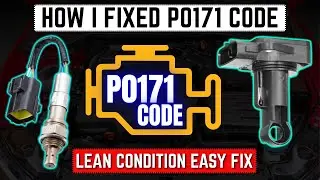 How I Fixed P0171 Code | Lean Condition Easy Fix |