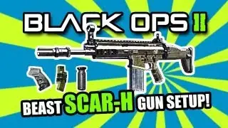 Black Ops 2: BEST ASSAULT RIFLE | SCAR-H (BO2 Multiplayer Gameplay)