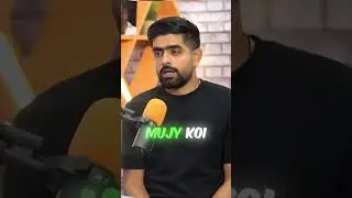 😮Babar Azam Talking About Indian Fans Reaction #podcast#fun #entertainment#pakistan#india
