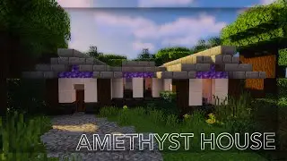 Minecraft | Amethyst Themed House Tutorial