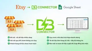 DB Connector | Etsy Payments Data To Google Sheet