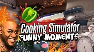 COOKING SIMULATOR FUNNY MOMENTS!!!