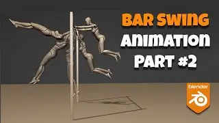 [Blender] Bar swing animation tutorial  (IK/FK switching - Part 2)
