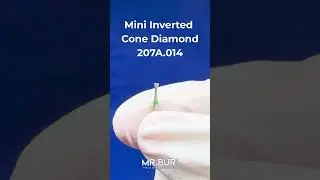 Mini Inverted Cone Shape Bur | Diamond Dental Bur