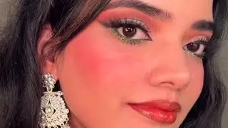 Indian Bride Makeup Trend #youtubeshorts  #indianmakeup #blingbabi