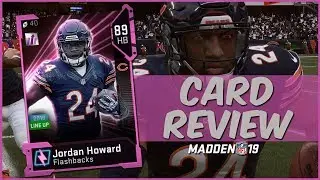 MUT 19 Card Review | Flashback Jordan Howard Gameplay + Card Review