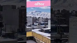 iran snowfall 🇮🇷#iran #iranlatest#shorts