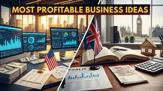 Most Profitable Businesses in USA vs UK | Best Business Opportunities!