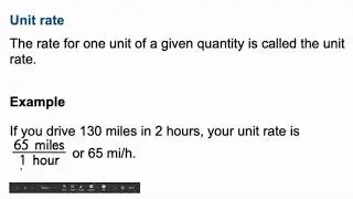 2 - 5 Comparing Proportional Relationships Video