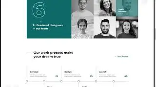 Mint - Interior Design Figma UI Template planing trendy