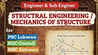 Lec 08: Structural Mechanics | Loksewa/NEC/MSc Entrance || Structural Engineering|| 