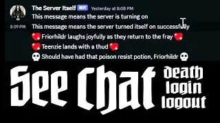 Valheim Server Chat in Discord