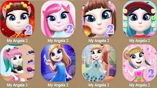 My Talking Angela Explore the secret house and ist dances Angela 2...