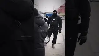 Russia SOBR Checking Legality in The Market 🇷🇺 #shorts #police