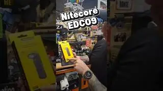 The Nitecore EDC09 flashlight 🔥 #police #contractor #military #edc #survival #commando