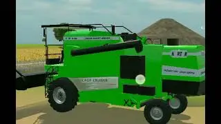 harvest cutting the wheat #long video#combine#trending#video#viral