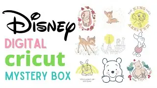 Цифровая таинственная коробка весенних классических фильмов Cricut Disney &mdash; апрель/май 2024 г.