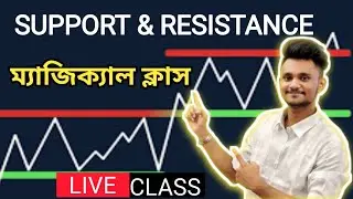 সার্পোট এন্ড রেজিটেন্স এর ম্যাজিক্যাল ক্লাস। এক ক্লাসে সবকিছু।৷ Trading Master AAR