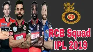Royal Challengers Bangalore Team Squad IPL 2019 | RCB Full team squad IPL 2019 | by HS Sports 13