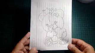 11 BORDADO NA MÁQUINA PRETINHA À PEDAL. BLOCO O1🐻.