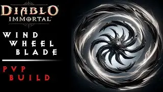 Diablo Immortal: (PvP) WindWheel Blade Demon Hunter Build - Electrum Luna + Death Appended