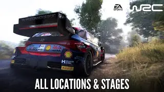 EA Sports WRC 2023 - All Locations & Stages