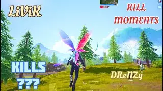 KILL MOMENTS☠️ LIVIK DReNZy GaMiNG❤️&zwj;🔥 PUBG MOBILE 