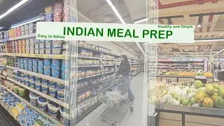 Indian Meal Prep Made Easy | 5-4-3-2-1 Grocery Rule for the Whole Week