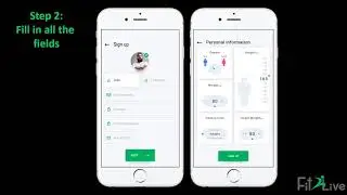 Fit2Live App Scale Video